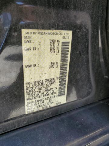 2015 NISSAN ALTIMA 2.5 - 1N4AL3AP8FC422989