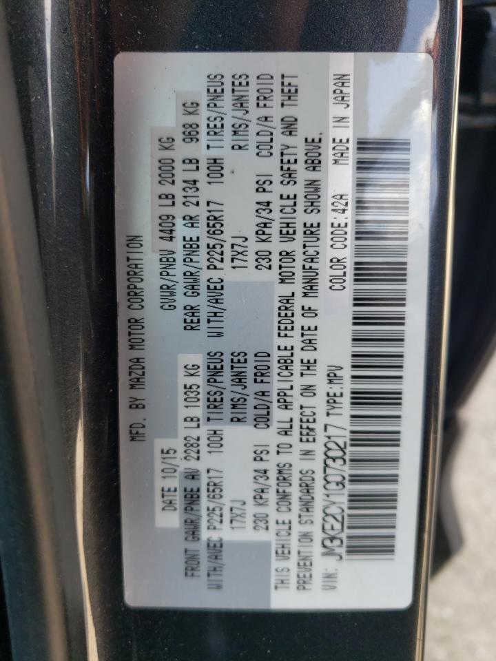 JM3KE2CY1G0730217 2016 Mazda Cx-5 Touring