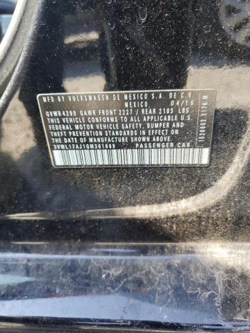2016 VOLKSWAGEN JETTA SEL - 3VWL17AJ1GM361669