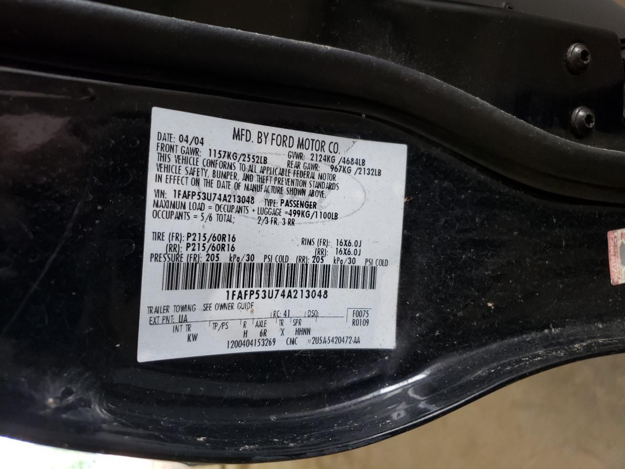 1FAFP53U74A213048 2004 Ford Taurus Se