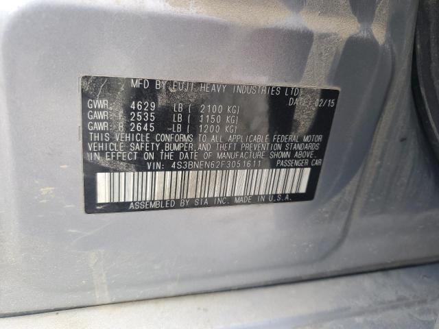 2015 SUBARU LEGACY 3.6 - 4S3BNEN62F3051611