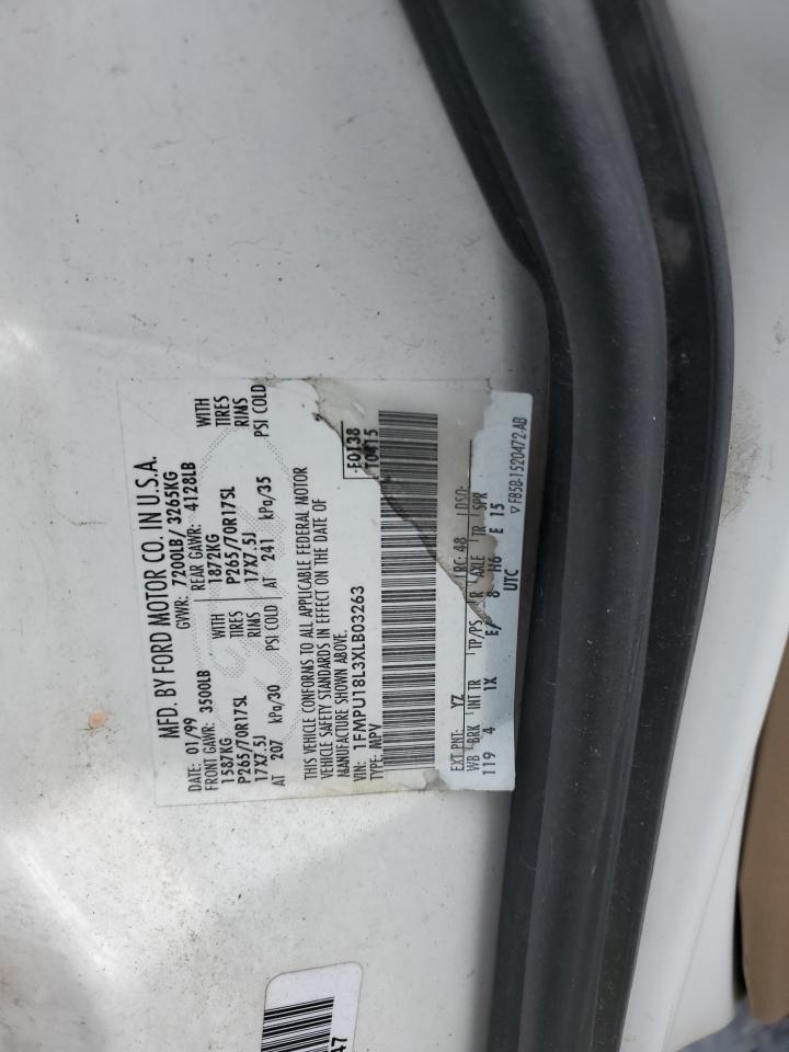 1FMPU18L3XLB03263 1999 Ford Expedition