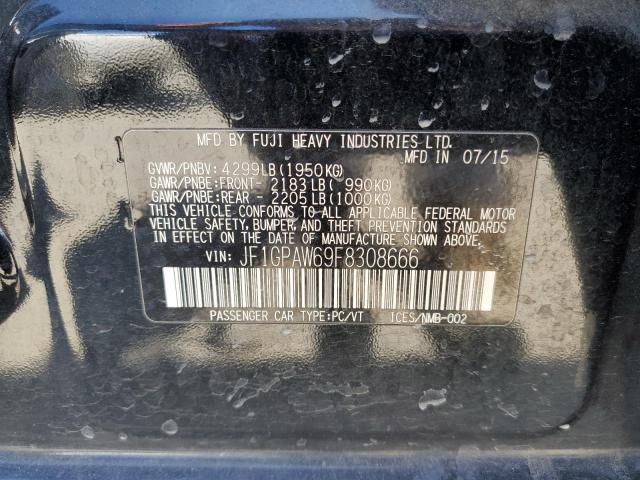 2015 Subaru Impreza Sport Limited VIN: JF1GPAW69F8308666 Lot: 62567384