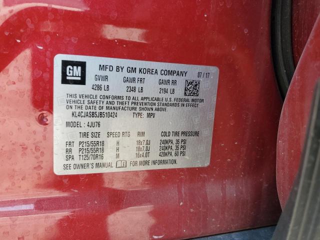 2018 BUICK ENCORE PRE - KL4CJASB5JB510424