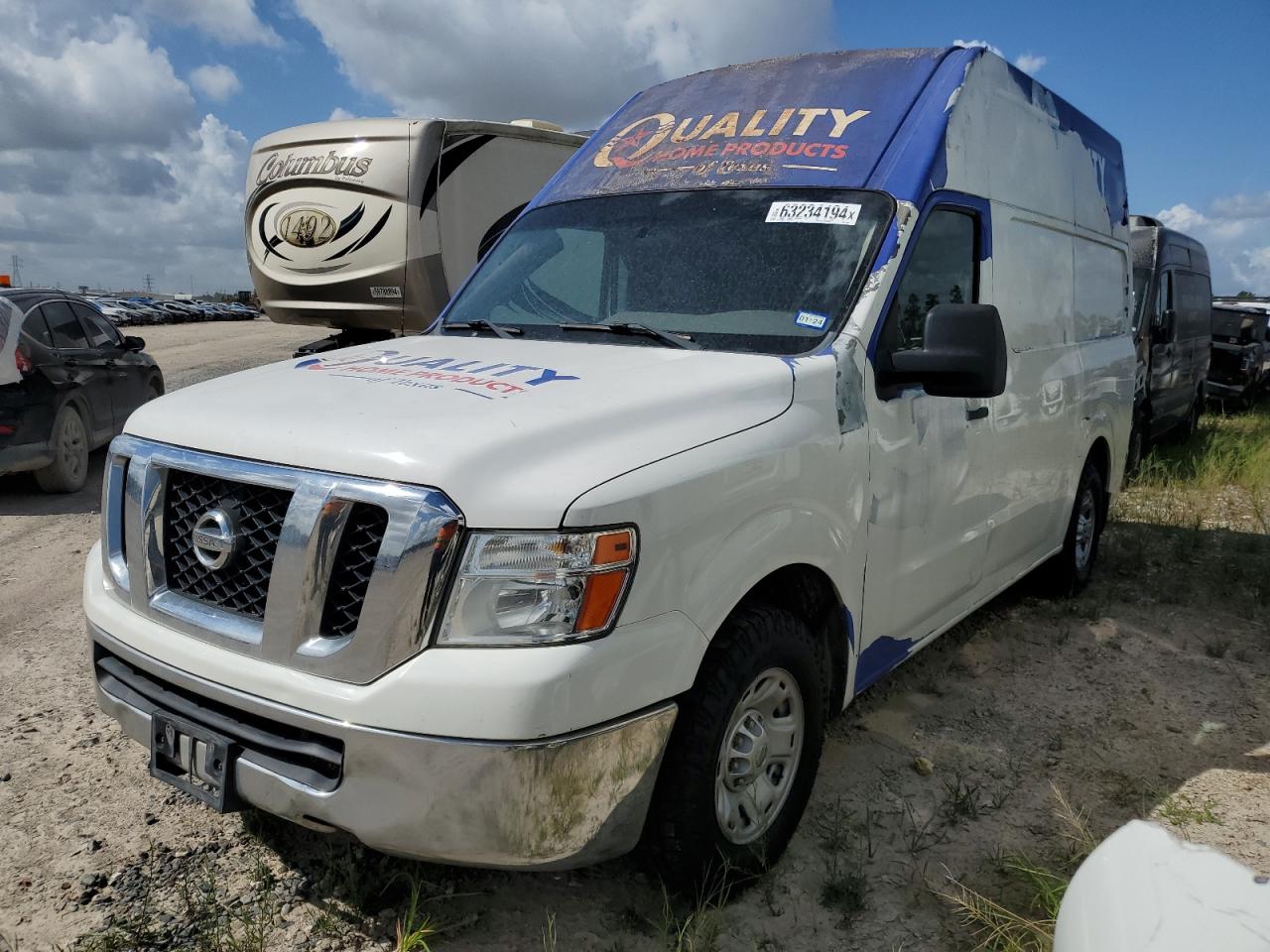 2013 Nissan Nv 2500 vin: 1N6BF0LX2DN114667