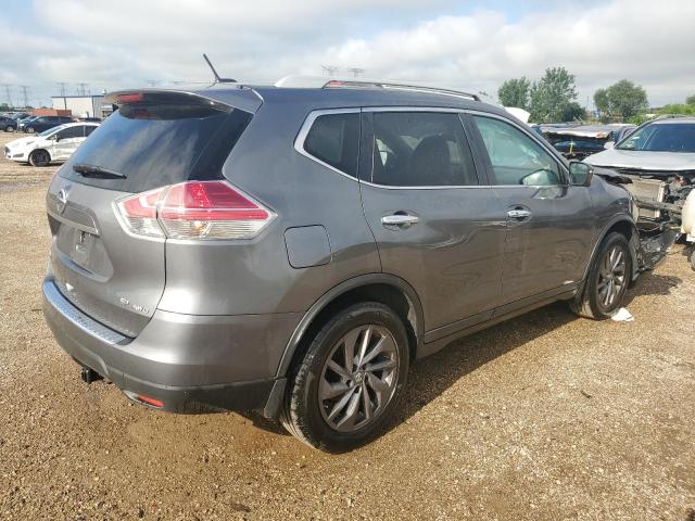 NISSAN ROGUE S 2016 gray  gas 5N1AT2MV1GC792046 photo #4