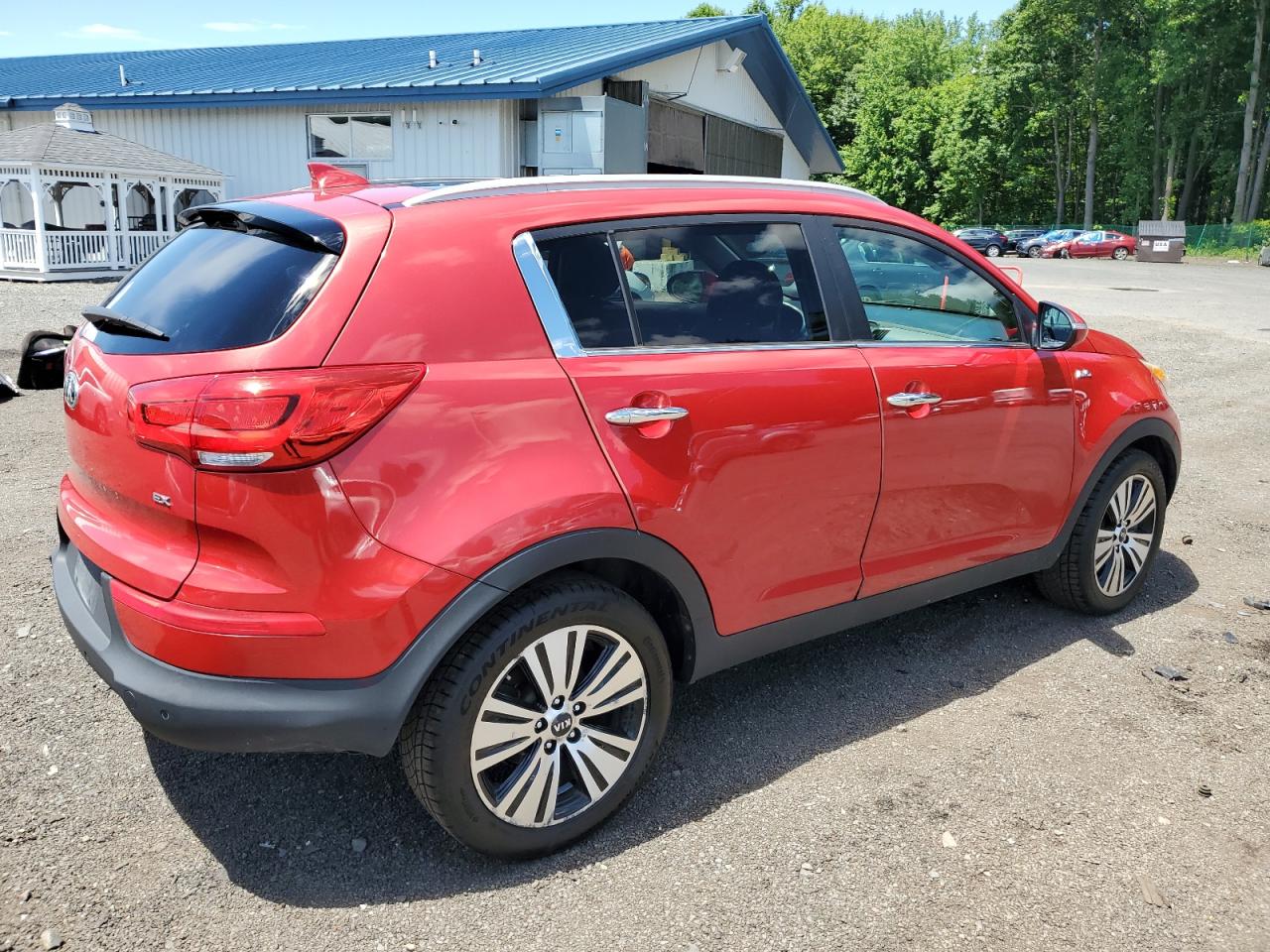 2014 Kia Sportage Ex vin: KNDPCCAC6E7630880