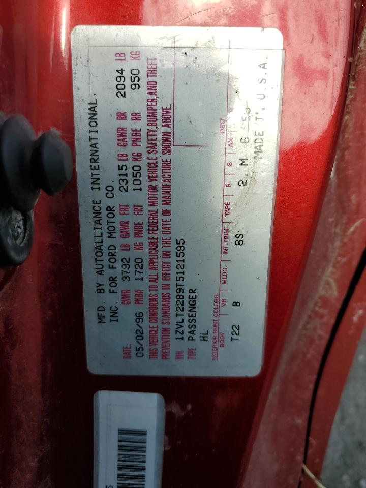 1ZVLT22B9T5121595 1996 Ford Probe Gt