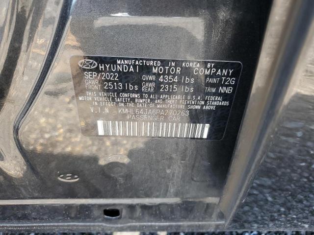 2023 Hyundai Sonata Sel VIN: KMHL64JA6PA270263 Lot: 62425634
