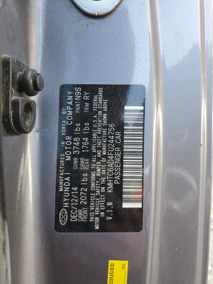 KMHTC6AD4FU244756 2015 Hyundai Veloster