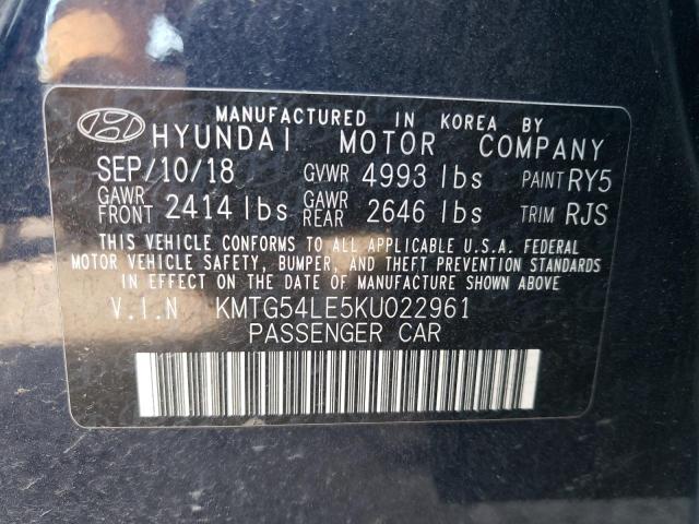 2019 GENESIS G70 ADVANC KMTG54LE5KU022961