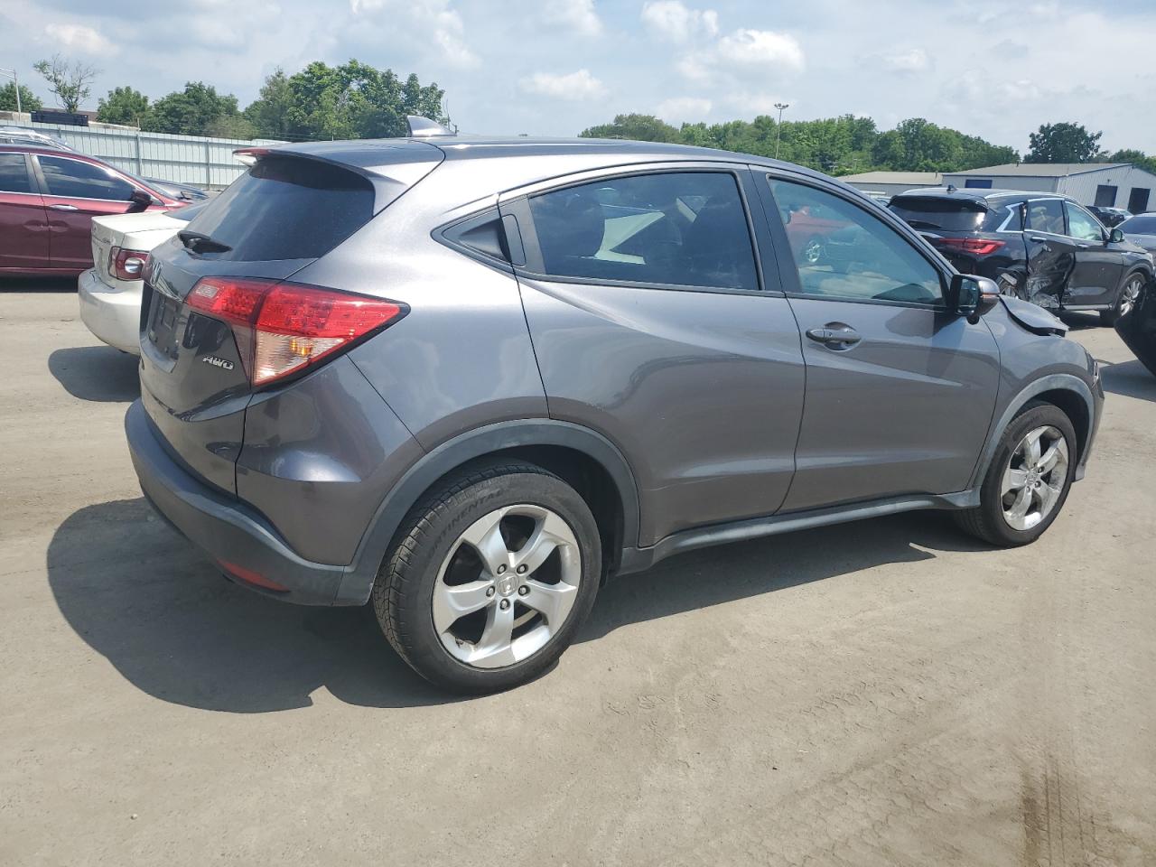 2016 Honda Hr-V Ex vin: 3CZRU6H57GM714112