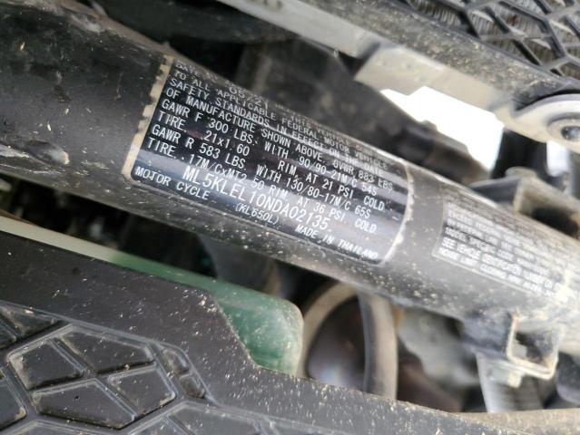 2022 KAWASAKI KL650 L ML5KLEL10NDA02135