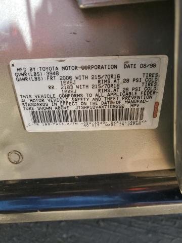 1999 Toyota Rav4 VIN: JT3HP10V4X7109292 Lot: 62147264