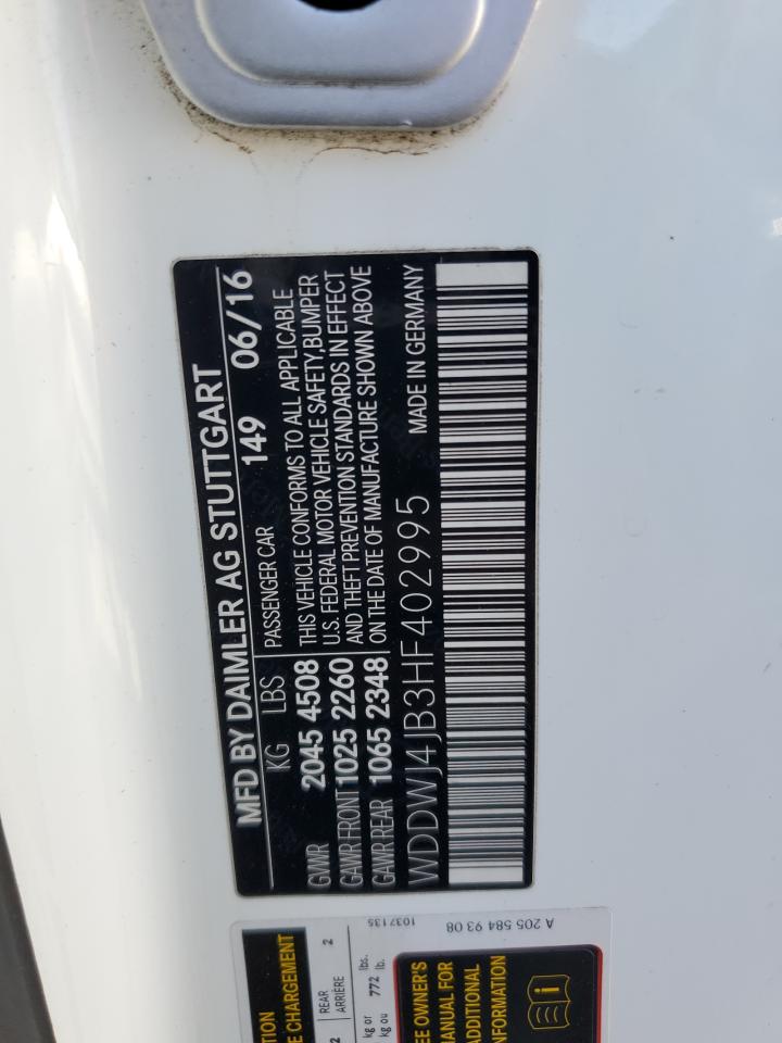 WDDWJ4JB3HF402995 2017 Mercedes-Benz C 300