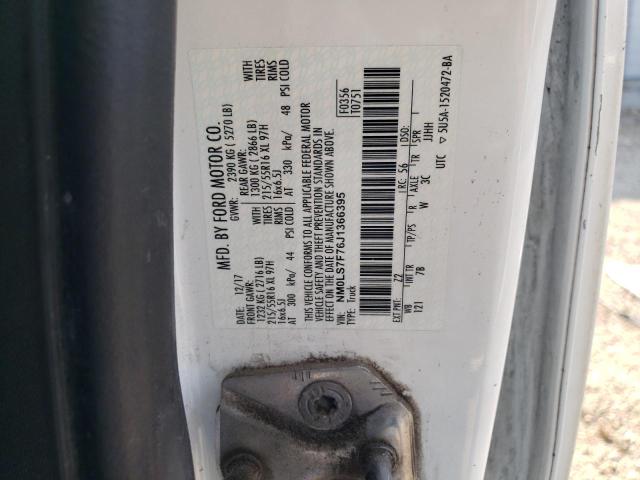 2018 Ford Transit Connect Xlt VIN: NM0LS7F76J1366395 Lot: 62550284