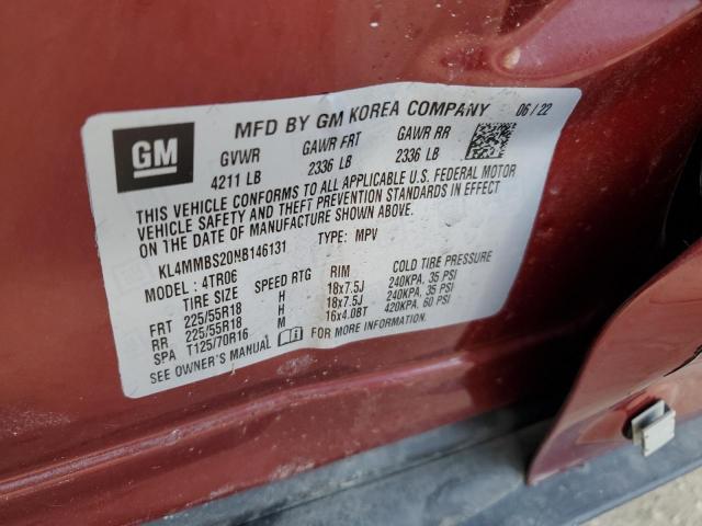 2022 Buick Encore Gx Preferred VIN: KL4MMBS20NB146131 Lot: 61222264