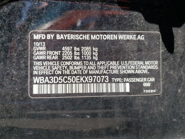 2014 BMW 328 D xDrive VIN: WBA3D5C50EKX97073 Lot: 61235534