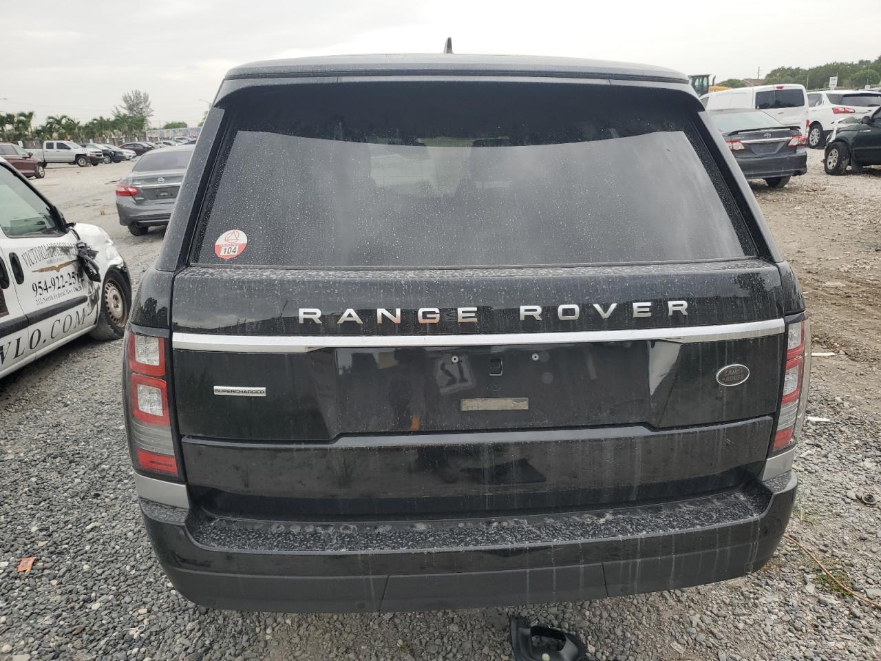 SALGS3EFXGA297654 2016 Land Rover Range Rover Supercharged