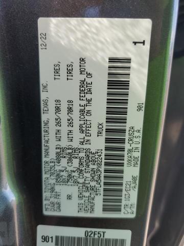 2023 TOYOTA TUNDRA DOU - 5TFLA5AA3PX022431