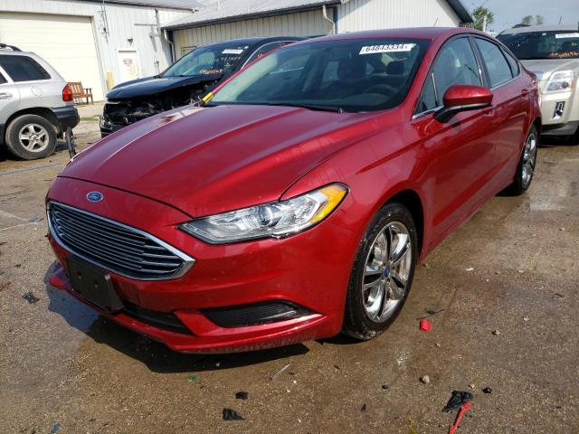 VIN 3FA6P0HD7JR217386 2018 Ford Fusion, SE no.1