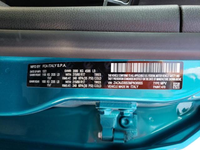 2021 Jeep Renegade Latitude VIN: ZACNJDBB2MPN36955 Lot: 62364684