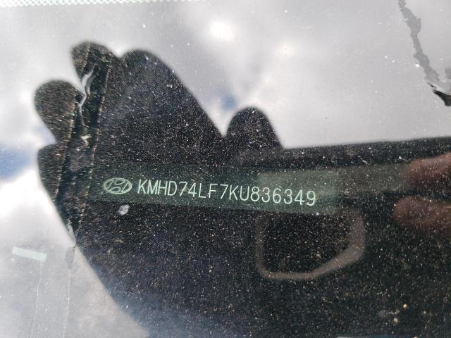 2019 Hyundai Elantra Se VIN: KMHD74LF7KU836349 Lot: 61610414