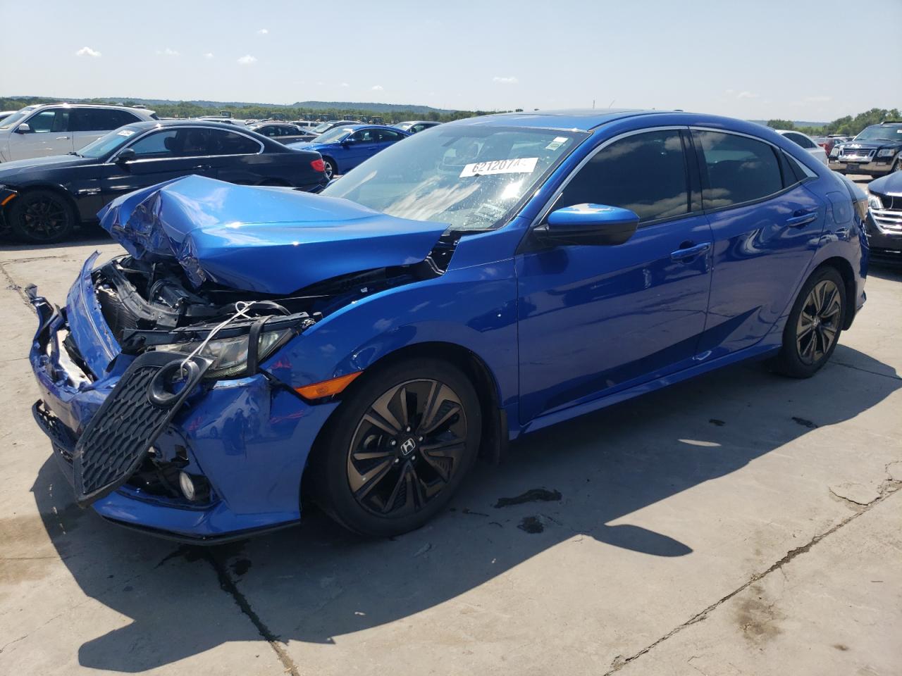 2018 Honda Civic Ex vin: SHHFK7H54JU239825