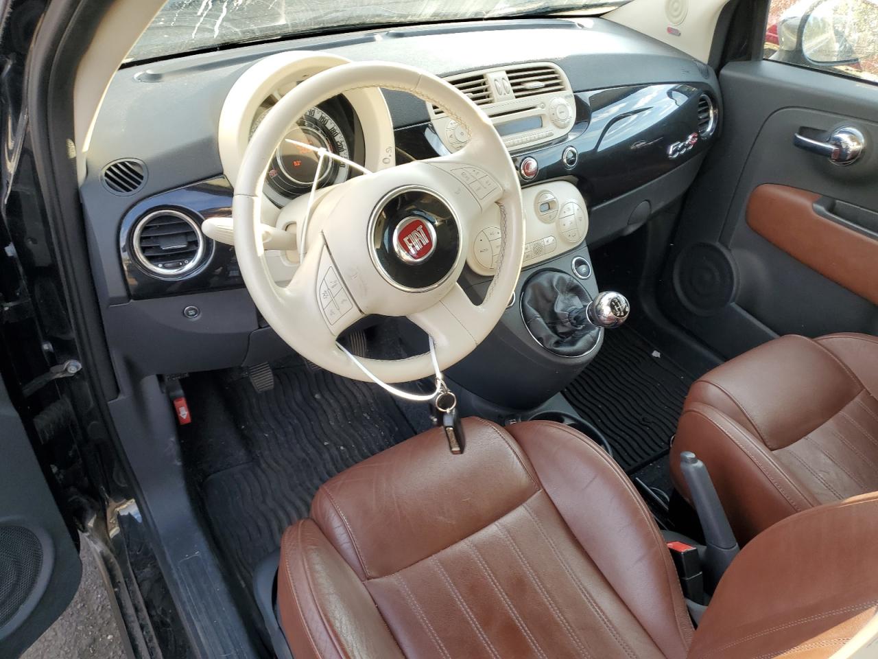 2013 Fiat 500 Lounge vin: 3C3CFFER4DT534525