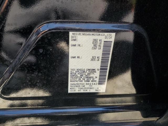 2015 NISSAN LEAF 1N4AZ0CP5FC301542