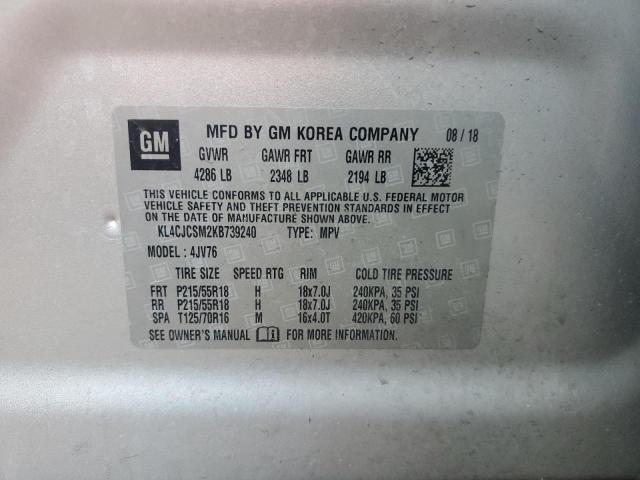 2019 Buick Encore Essence VIN: KL4CJCSM2KB739240 Lot: 63311154