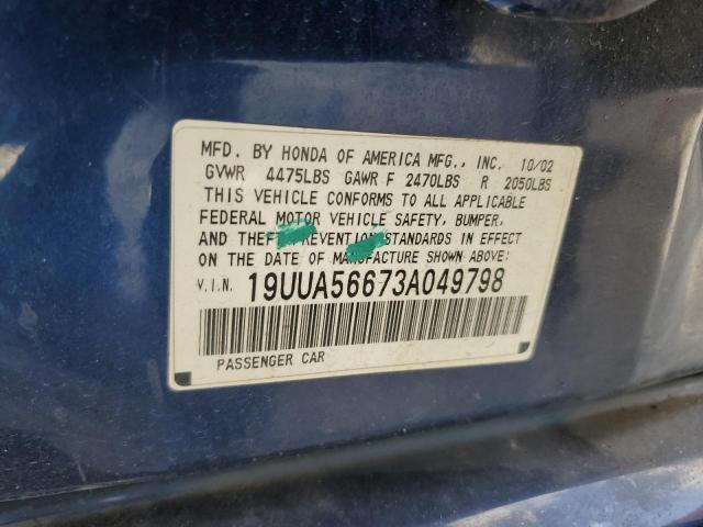 19UUA56673A049798 2003 Acura 3.2Tl