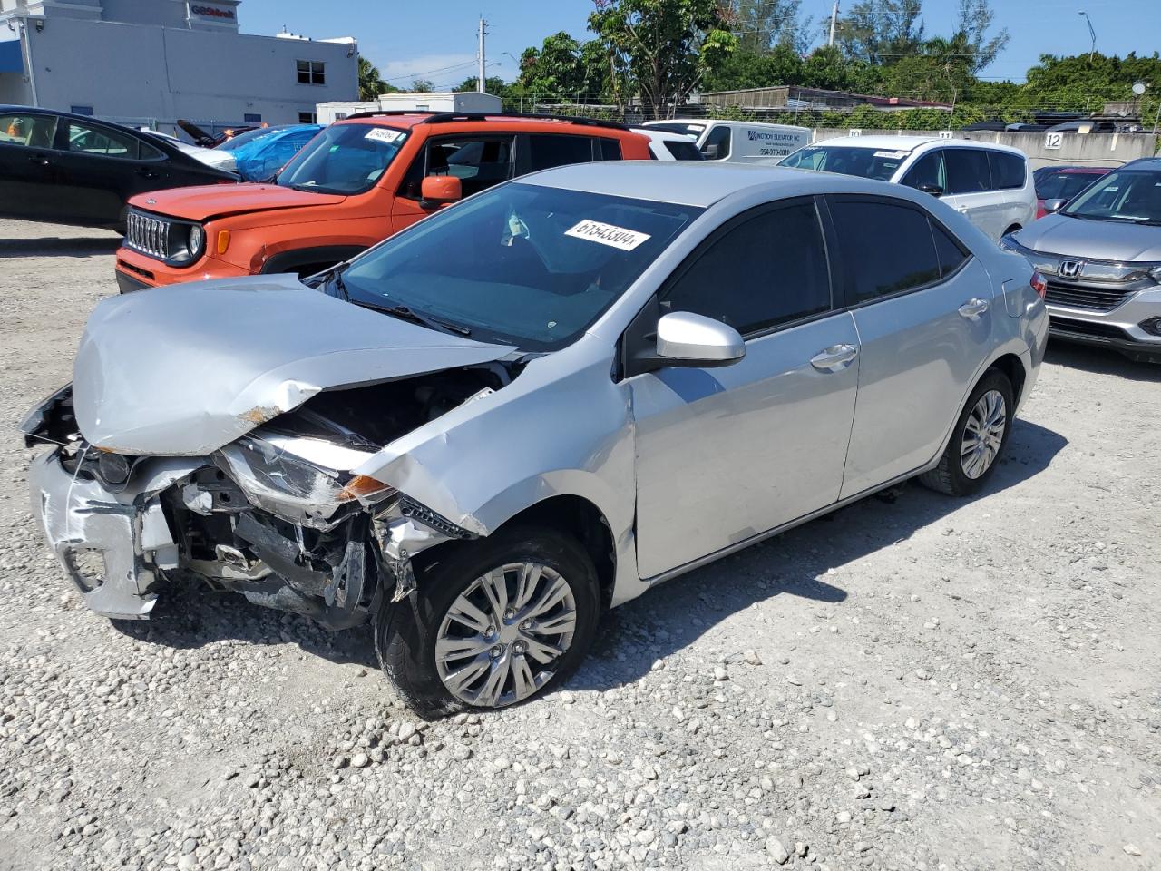 2014 Toyota Corolla L vin: 2T1BURHE8EC171366