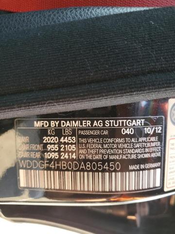 VIN WDDGF4HB0DA805450 2013 Mercedes-Benz C-Class, 250 no.12