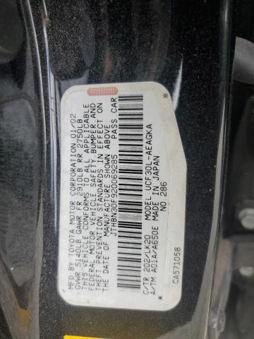 JTHBN30F920069285 2002 Lexus Ls 430