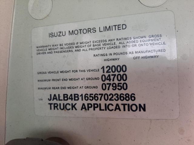 2006 Isuzu Npr VIN: JALB4B16567023686 Lot: 61645204