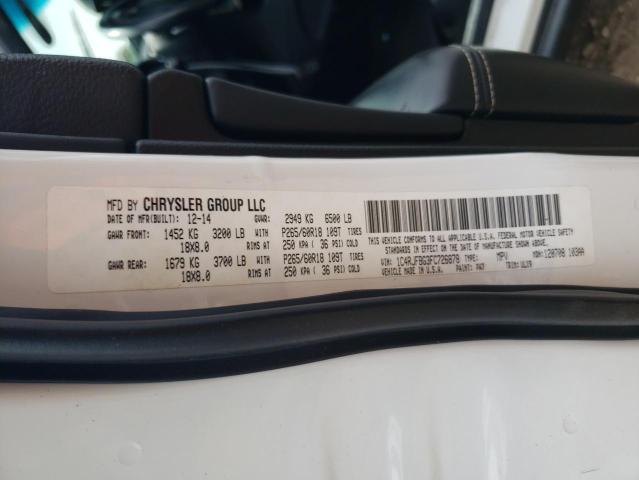 2015 JEEP GRAND CHER - 1C4RJFBG3FC726878