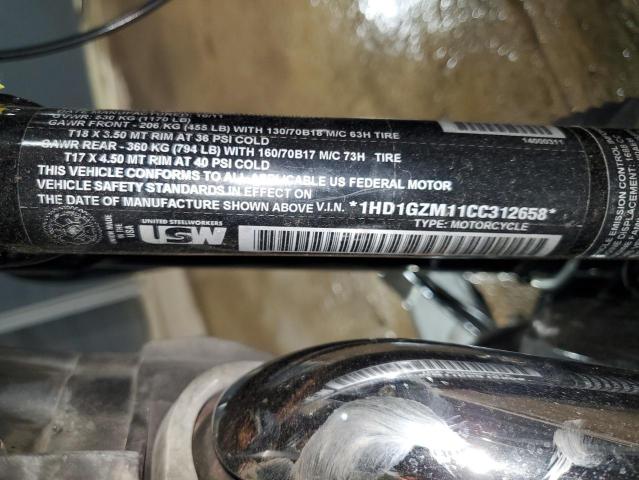 2012 HARLEY-DAVIDSON FLD SWITCH - 1HD1GZM11CC312658