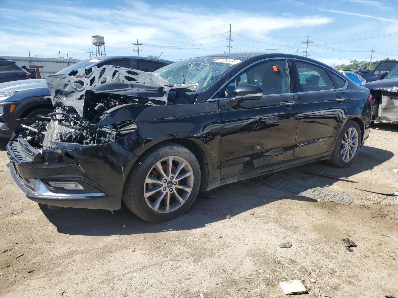 2017 Ford Fusion Se vin: 3FA6P0HD9HR167035