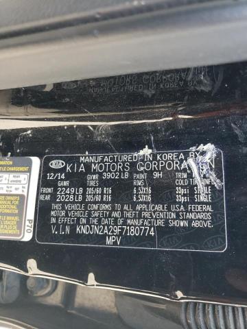 VIN KNDJN2A29F7180774 2015 KIA Soul no.13