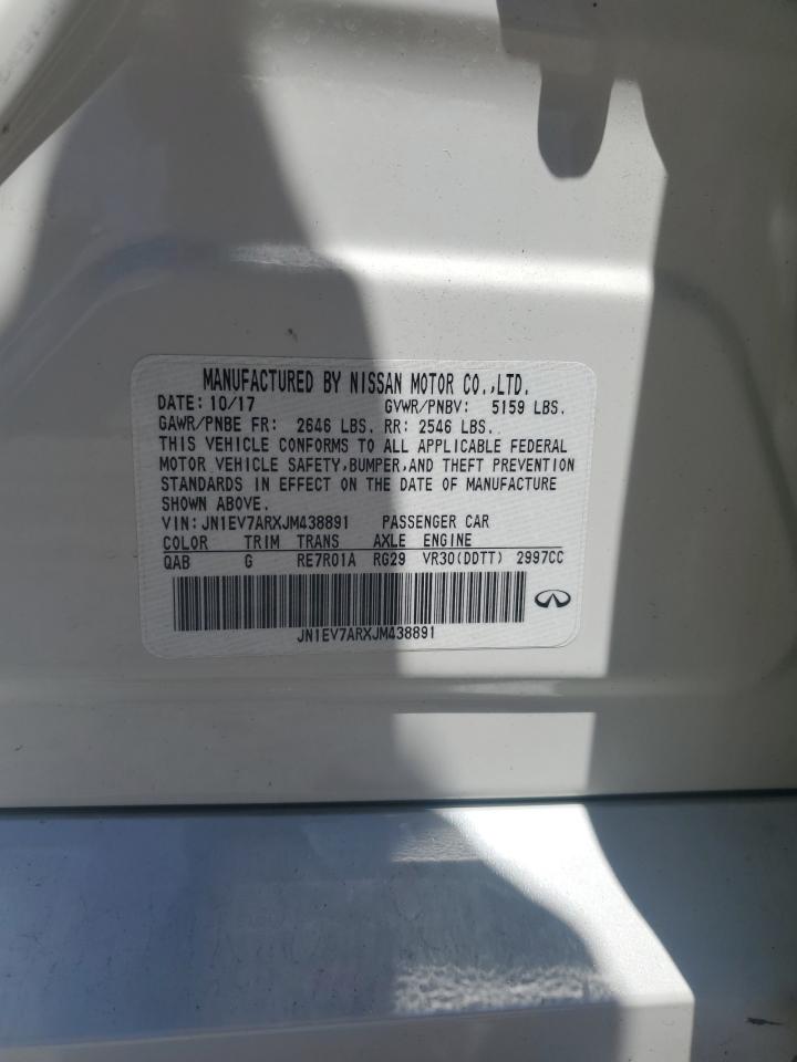 JN1EV7ARXJM438891 2018 Infiniti Q50 Luxe