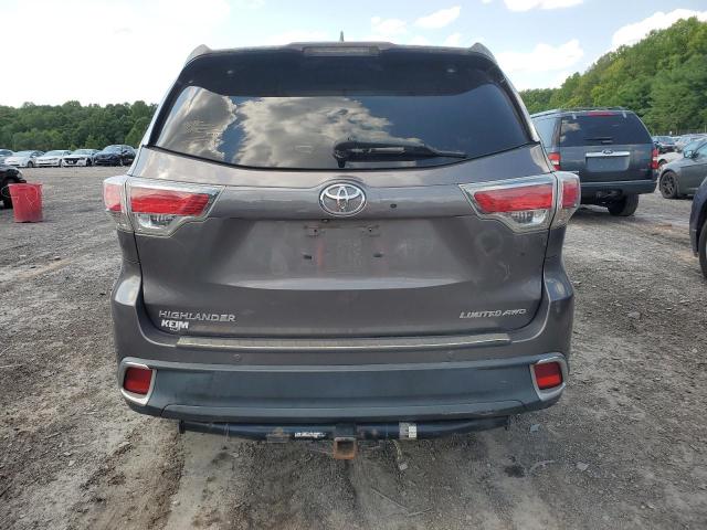 VIN 5TDDKRFH9ES037095 2014 Toyota Highlander, Limited no.6