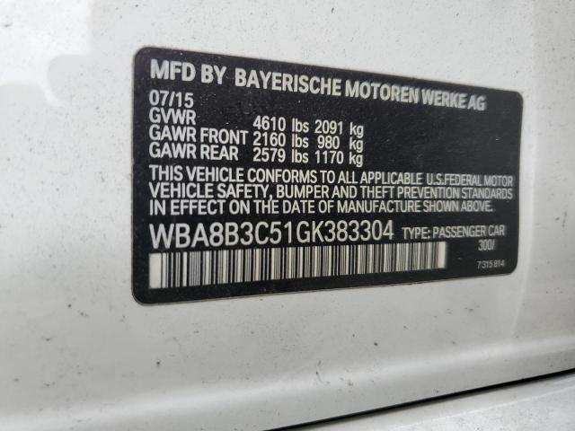 2016 BMW 340 I WBA8B3C51GK383304