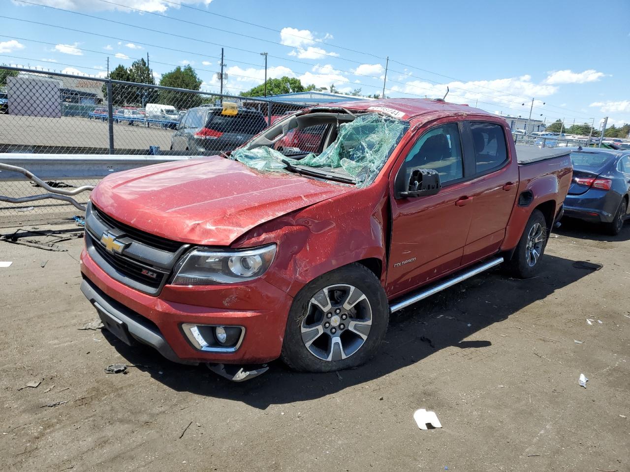 2016 Chevrolet Colorado Z71 vin: 1GCGTDE37G1108037