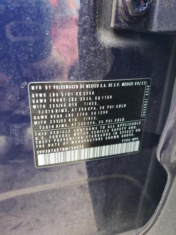 2022 VOLKSWAGEN TIGUAN SE - 3VV3B7AX7NM158479
