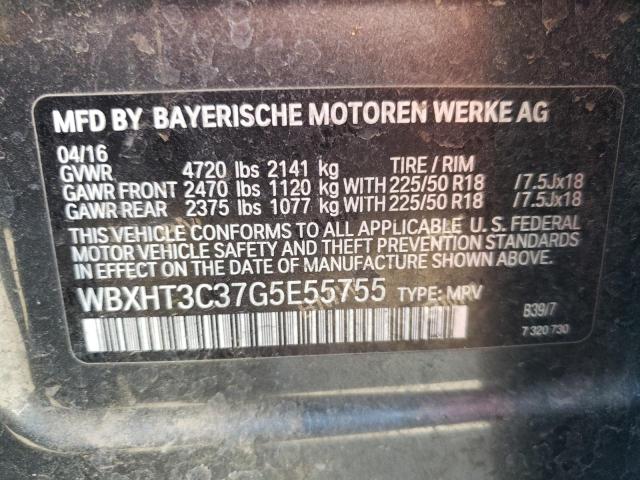 2016 BMW X1 XDRIVE2 - WBXHT3C37G5E55755