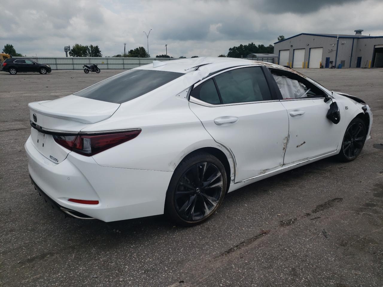 LEXUS ES 350 F S 2023 white  gas 58AJZ1B15PU153339 photo #4