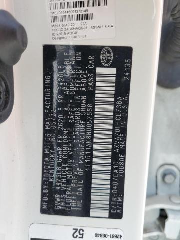 VIN 4T1G11AK8NU057558 2022 Toyota Camry, SE no.12