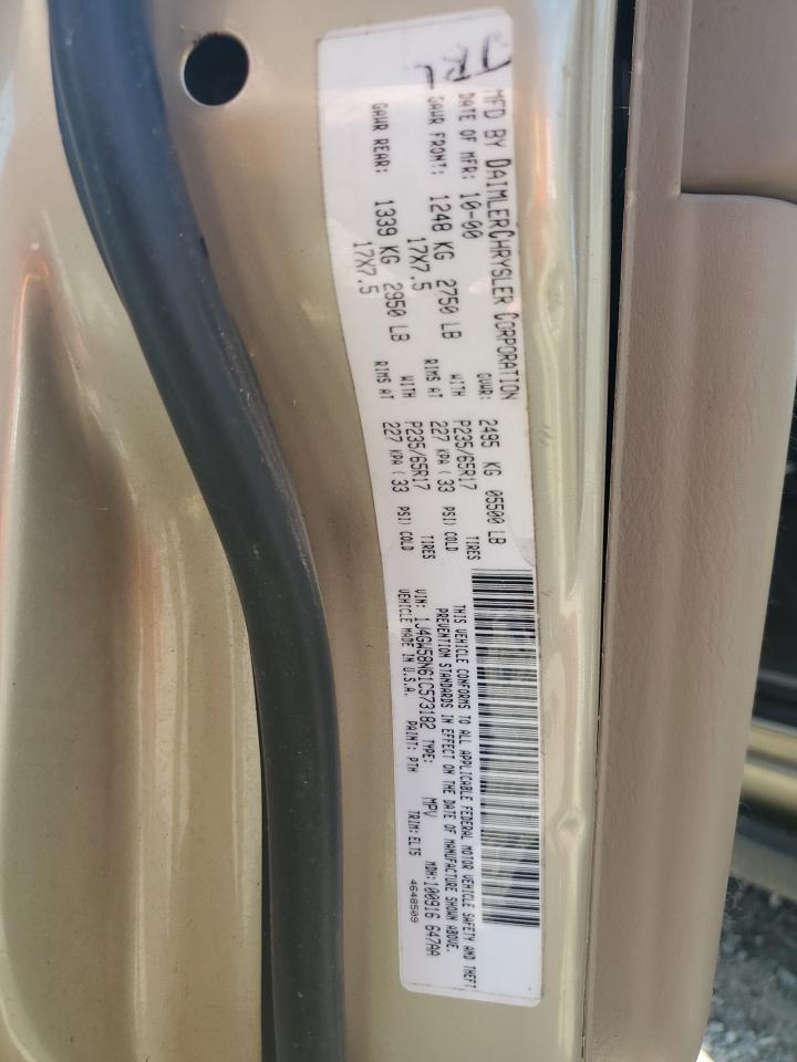 1J4GW58N61C573182 2001 Jeep Grand Cherokee Limited