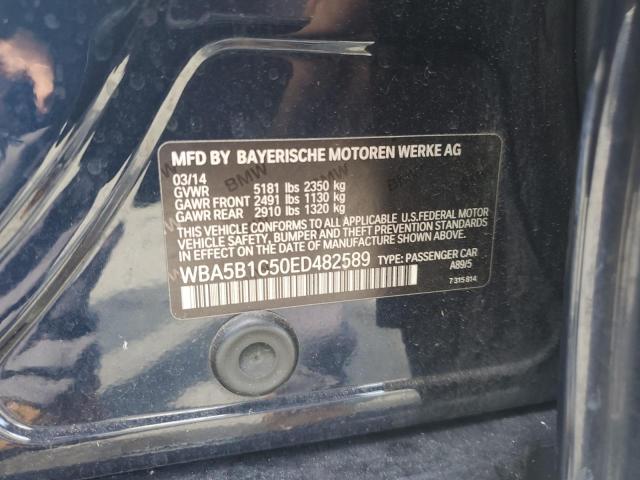 VIN WBA5B1C50ED482589 2014 BMW 5 Series, 535 I no.12